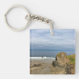 Ecola State Park, Cannon Beach, Oregon Keychain