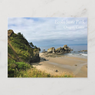 Ecola State Park, Cannon Beach, Oregon Postcard