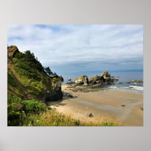 Ecola State Park, Cannon Beach, Oregon Poster
