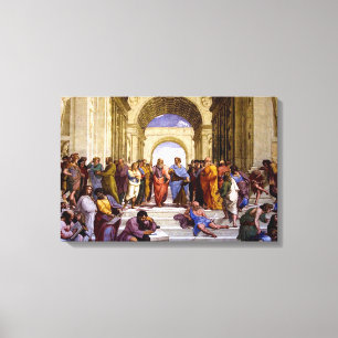 École d'Athènes par la copie d'art de toile de