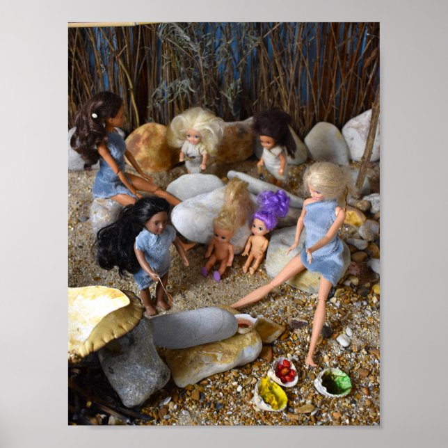 École de l'Âge de Pierre.  affiche (Devant)