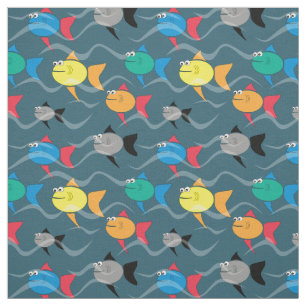 École de tissu de poissons