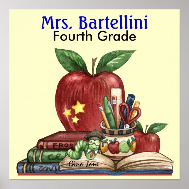 École / Enseignant / Poster en classe - SRF (Devant)