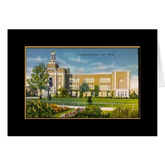 École Gary de Lew Wallace DANS (cru) (Devant horizontal)