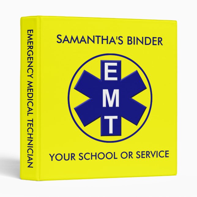 École ou Classeur de service EMT 1 (Devant/Côté)