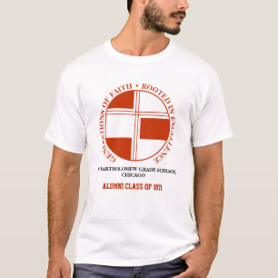 École Secondaire St Bartholomew Classe De T-shirt 