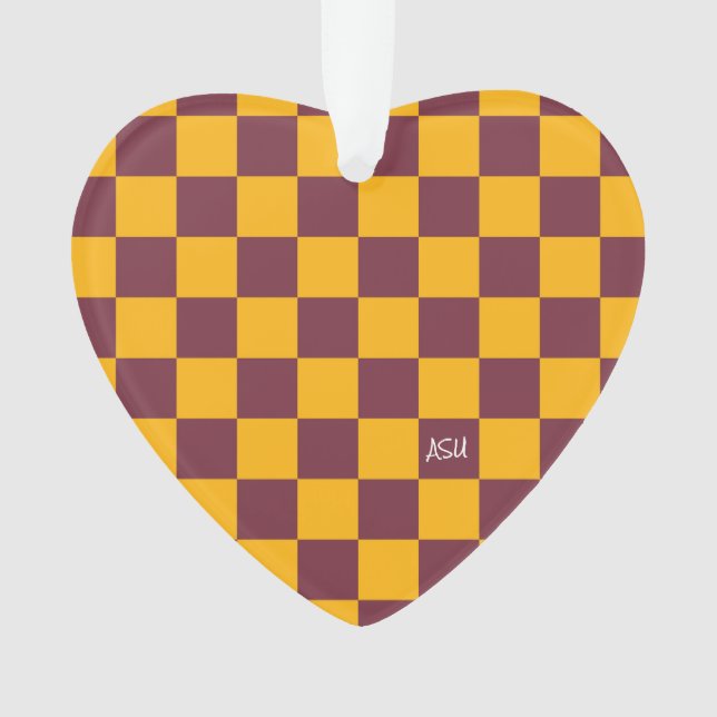 École Spirit Checkerboard INITIALES Équipe Amuseme (devant)