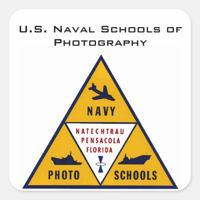 Ecoles navales de photographie #1 Stickers (Devant)