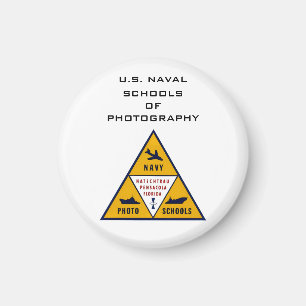 Écoles navales de photographie (couleur) Magnet r