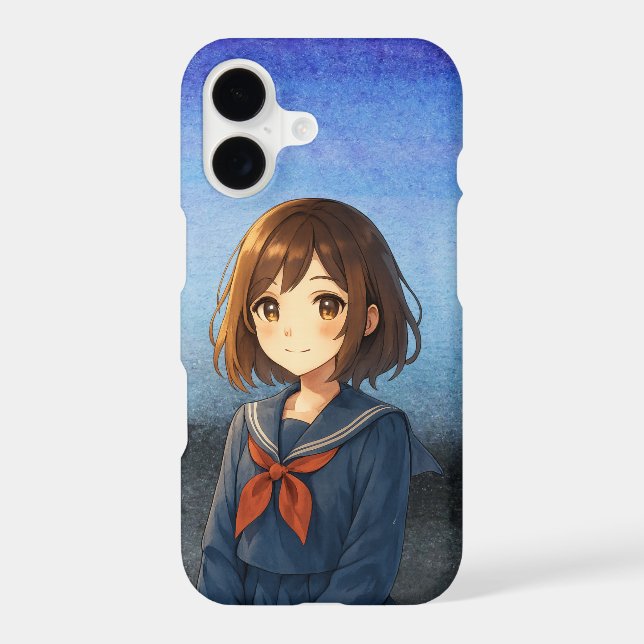Écolière Anime - Style Classique (Verso)