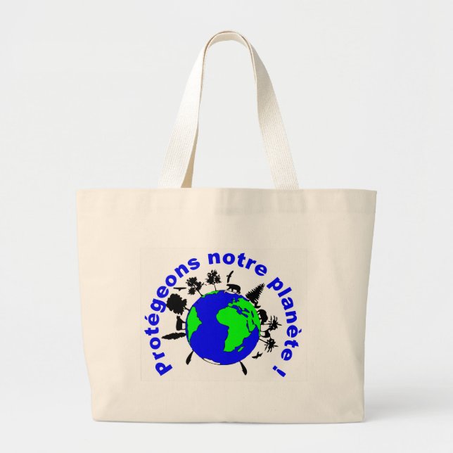 Ecologie Large Tote Bag (Front)