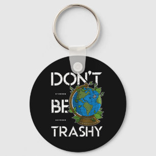 Ecologist Environmental Protection Animals Plants Keychain