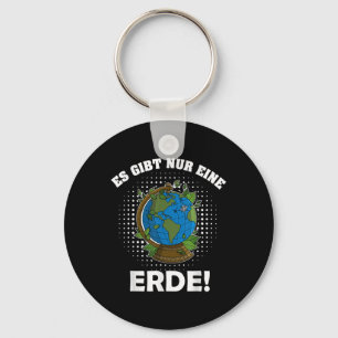 Ecologist Environmental Protection Animals Plants Keychain