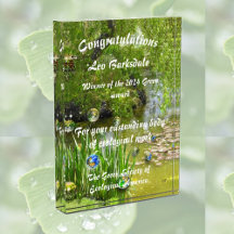 Ecology Acrylic Award