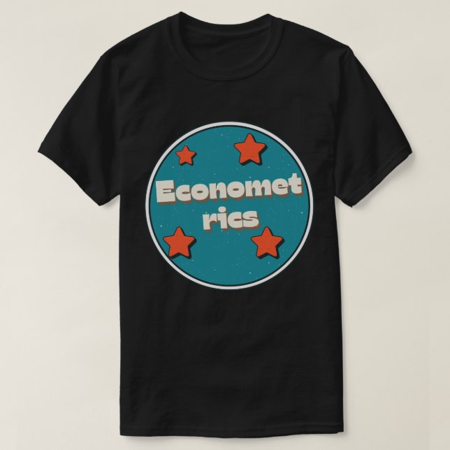 Econometrics T-Shirt (Design Front)