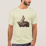 Economic Ascension T-Shirt<br><div class="desc">A fantastical portrayal of Jesus as the capitalist icon of the sky.</div>