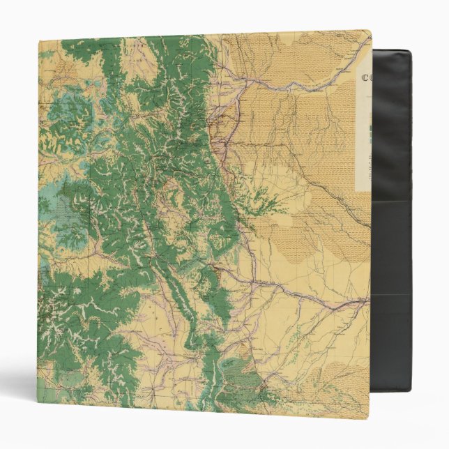 Economic Map of Colorado Binder (Front/Inside)