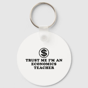 Economics Teacher Keychain