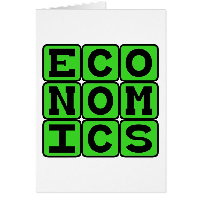Economics, The Study of Money (Front)