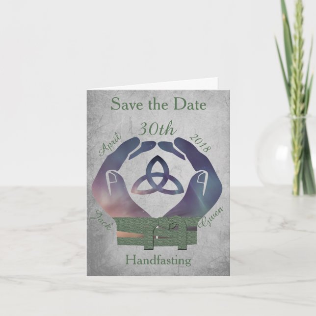 Économies de Handfasting d'éternité la carte de (Devant)