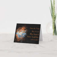 Économies de Samhain Handfasting le carte pour