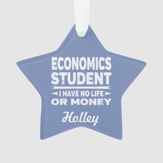 Economique Étudiant Pas de vie ou d'argent (devant)