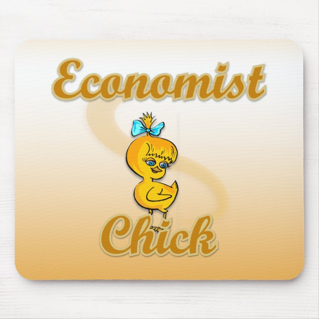 Economist Chick Mouse Pad (Front)