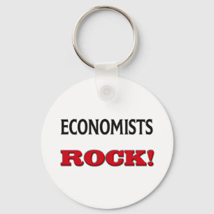 Economists Rock Keychain