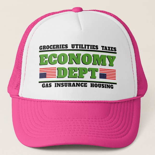 Economy Dept.™ Trucker Hat (Front)