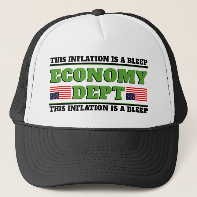 Economy Dept.™ Trucker Hat (Customize It!) (Front)