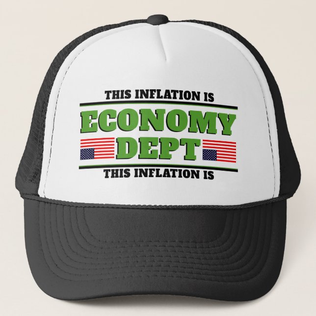Economy Dept.™ Trucker Hat (Customize It!) (Front)