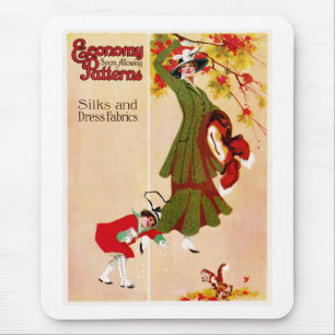 Economy Patterns Mouse Pad