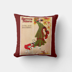 Economy Patterns Throw Pillow