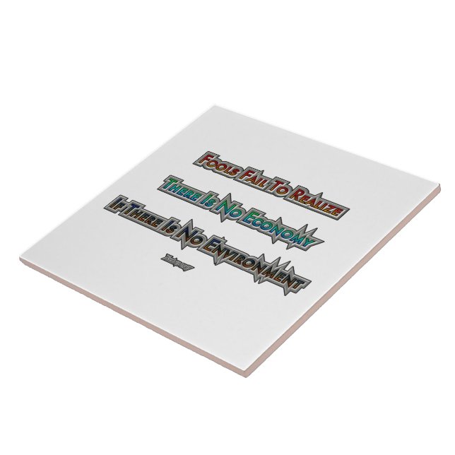 Economy vs Environment Tile (Side)