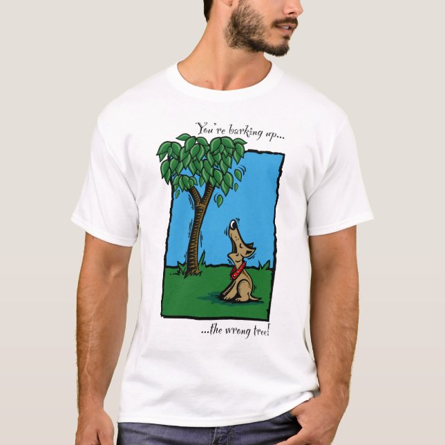 "Écorçant vers le haut de l'arbre faux ! " (Devant)