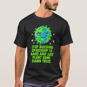 Ecosocialism Camping Nature Camper Pro Environmen T-Shirt