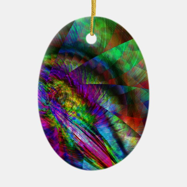 Ecosphere Ceramic Ornament (Front)