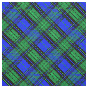 écossais bleu et vert plaid, tissu diagonal