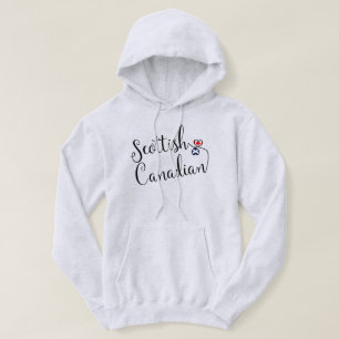 Écossais Canadian Entwinted Hearts Sweat - shirt à