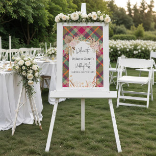 écossais coloré gelé automne accueil mariage