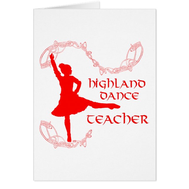 Écossais Enseignant de danse Highland (Devant)