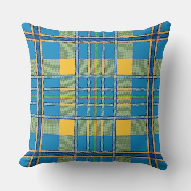 écossais plaid tartan coussin (Recto)