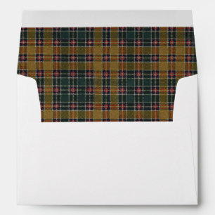Écossaise Flora Sassenach Enveloppe Tartan d'anniv