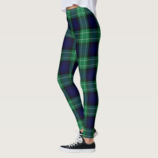 Ecosse Clan Abercrombie Tartan Femmes Leggings (Gauche)