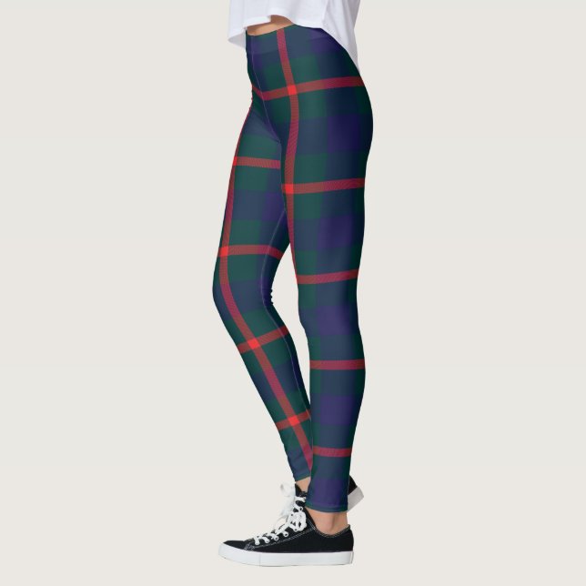 Ecosse Clan Agnew Tartan Femmes Leggings (Gauche)