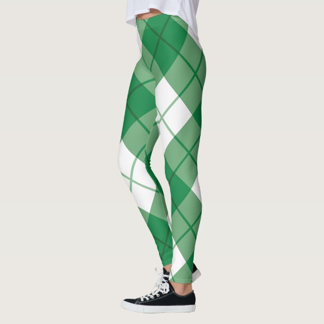 Ecosse Clan Bias Tartan Femmes Leggings (Gauche)