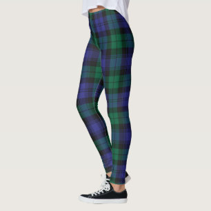 Ecosse Clan Blackwatch Tartan Femmes Leggings