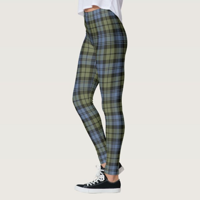 Ecosse Clan Campbell Faded Tartan Women Leggings (Gauche)