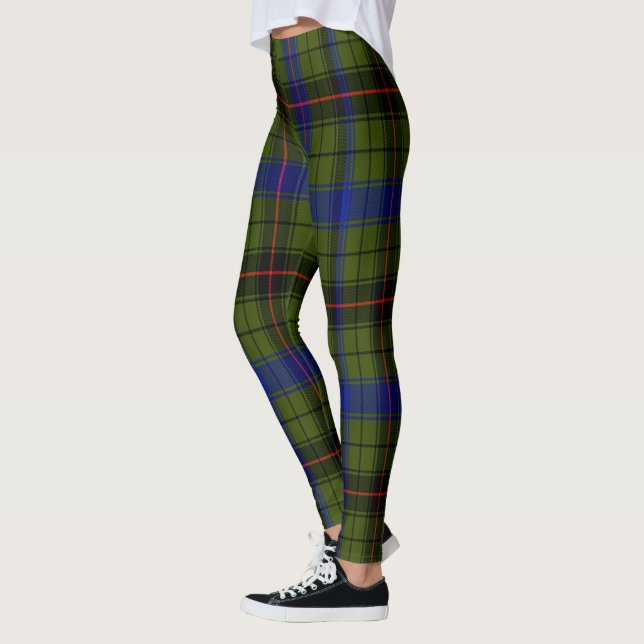 Ecosse Clan Dawson Tartan Femmes Leggings (Gauche)