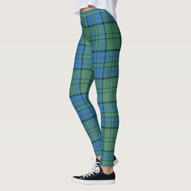 Ecosse Clan Lockhart Tartan Femmes Leggings (Gauche)